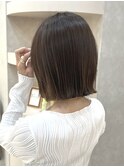 切りっぱなしボブ