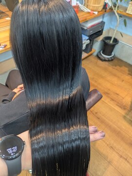 アン ブリーチ(UN BLEACH) 髪質改善ストレート&カラー