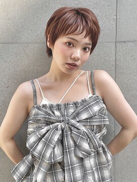 パープル 自由が丘(purple) 小顔に見えるヘア/オリーブグレー／ココアベージュ[自由が丘]