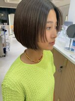 コンティロミー(CONTI ROMMY.) 20代~50代☆小顔ショートボブヘアカット☆パッツン髪質改善