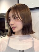 くびれボブボブショートボブ切りっぱなしボブ内巻きボブミニボブ