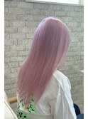 ハイトーン極薄ピンクカラー
