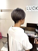 ラック 津田沼(LUCK)&nbsp;ベリーショートとグレージュ/津田沼/ブリーチカラー