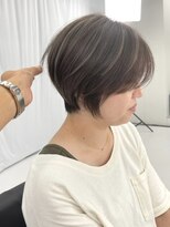 GBG 自由が丘&nbsp;くびれショートボブ40代50代グレイカラー白髪染め白髪ぼかし