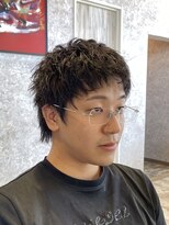 ステレオ ヘアデザイン 安城店(STEREO HAIR DESIGN)&nbsp;スパイキーショート×ソフトツイスト（10月）