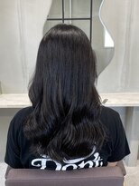 ピンク シー バイ アンジェリカ 瓢箪山2号店(PINQ she by ANGELICA)&nbsp;#韓国ヘア　#ブルーブラック