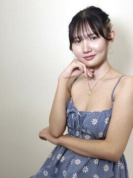 銀座ヘアセット。宣材サロモ編。無難なまとめ髪VOL1.0