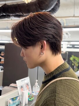 エデアンルクラ 下通(EDEAN Leclat) 熊本メンズカット 韓国風 コンマバング メンズヘア