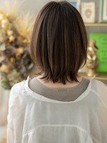 カバーヘア ブリス 川口(COVER HAIR bliss)&nbsp;ダークアッシュ大人美人マレットヘアウルフボブA5川口30代40代