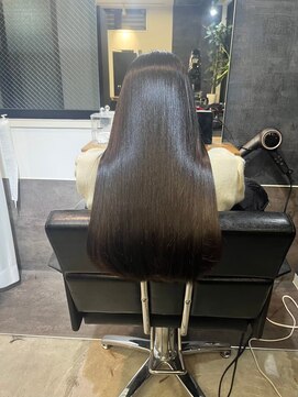 ユッカ エコル 塚口(YUCCA ekolu) 仕上げアイロンなし/乾かすだけ髪質改善ストレート/髪質改善