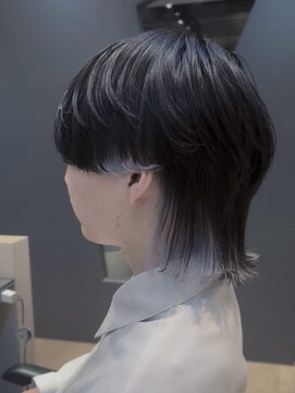 men's salon Gaudi 池袋店【メンズサロン ガウディ】 メンズウルフ×メンズカット×インナーカラー×カルマパーマ