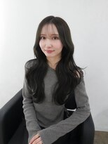 ミヨン 京都烏丸店(miyon)&nbsp;【miyon】韓国レイヤーカット×暗髪カラー×髪質改善