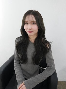 ミヨン 京都烏丸店(miyon) 【miyon】韓国レイヤーカット×暗髪カラー×髪質改善