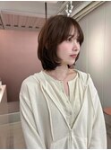 【NICA】韓国風長めハッシュボブ☆友常