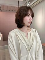 ニカ(NICA) 【NICA】韓国風長めハッシュボブ☆友常