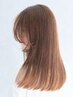 【全日】カット+白髪ぼかしカラー全体(ハイライトなし)+トリートメント¥18860
