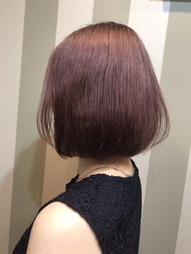 ヴァーチェ ヘアー(Virche hair) パープル ガーネット ブリーチon