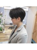 Coast.かりあげベリーショートヘア×黒髮