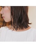 ボブ/パーマ/外ハネボブ