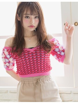 ディスオモテサンドウ 表参道(This OMOTESANDO) 【This OMOTESANDO表参道】流行りのスタイルでモテ可愛ロング★