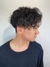 【Men'sクーポン】カット＋ケアパーマ＋トリートメント＋炭酸クレンジング