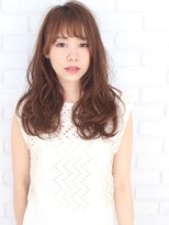 ハチ(hachi)&nbsp;大人かわいい やわらかリラックスゆるウェーブ 抜け感ロング