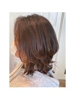 フィーリー ヘア デザイン 太田店(feAry)&nbsp;くびれミディ　大人の朝楽ウルフ
