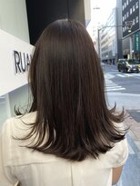 地毛風カラー×ナチュラルグレージュ Hair Design Collet Ginza
