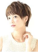 前髪、ショートイメチェンヘア自信あり!ラベンダーカラー