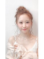 シファー(～Cifer)&nbsp;結婚式 二次会 パーティーヘア　サマーアレンジ