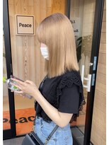 ピース(Peace)&nbsp;ミルクティーカラー