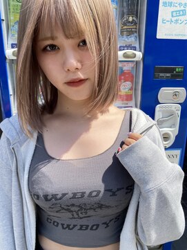 アース 町田店(HAIR & MAKE EARTH) ベージュカラー