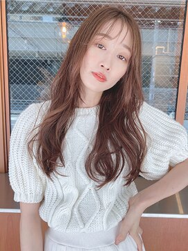 ルービック 難波(Rubik's) 韓国くびれヘア/透明感オリーブグレージュ