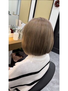 ヘアーテラスエムバイエイル(hair terrace M byEir) ハイトーンボブ