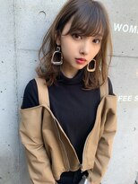 ドットハリス(.Hallis)&nbsp;大人可愛い前髪/ミディアム/ボブ/20代30代/原宿/表参道