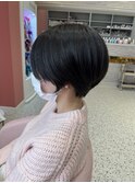 stylist大山  ショートボブ  丸みのあるスッキリショート