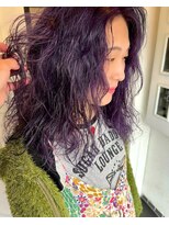 ラクレ(d.la cle)&nbsp;高彩度アクリルパープルとハードウェーブ【ラクレ/西大分】