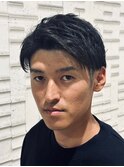 ツーブロックビジネススタイル