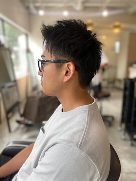 メンズカット バイ ソイクフ(メンズカット by SOY-KUFU) MEN’SHAIRベリーショート刈り上げヘア