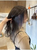 ◎イヤリングカラーネイビー◎【結城明日香】
