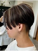 波巻きパーマメンズパーマメンズヘアツーブロックツイストパーマ