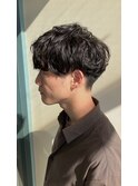 マッシュショート/シャドウパーマ/ニュアンスパーマ