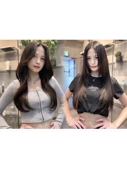 前髪カット/顔周りの韓国レイヤーカットに定評☆1か月経って気付くカット技術の高さに感動[仙台/髪質改善]