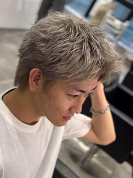 ルースト 西院店(ROOST) スパイキーショート /メンズショート/ブリーチ