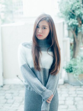 ココカラーアンドカット マルナカ福富店(CoCo Color&Cut) ノーバングセクシーロング★20代30代40代50代