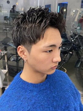 アンサー 千葉中央(UNSER prod by THE DAY) 刈り上げスパイキーショート