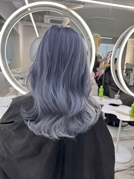 ガガ 心斎橋(GAGA) 韓国/ハイトーンカラー/ワンホンヘア/レイヤーカット/髪質改善