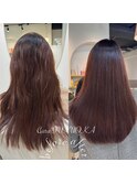 《★髪質改善うる艶ストレート+カット★》【福岡髪質改善】