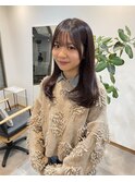 結んでも可愛い顔周りカット☆