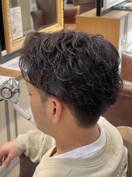 ネオリーブ ジューク 日吉店(Neolive JuQ) 大人センターパートのニュアンスパーマ☆日吉